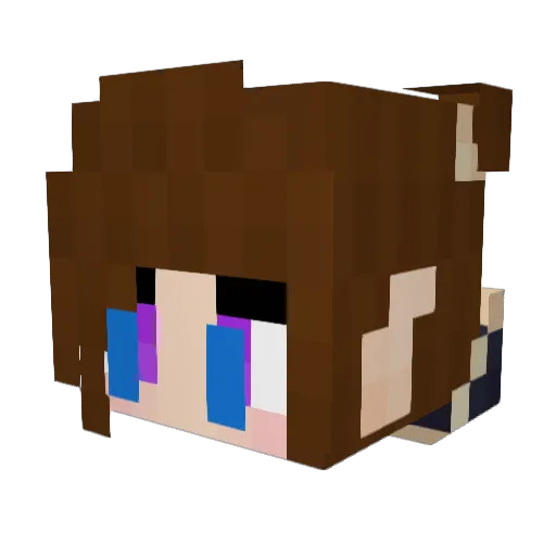FunSizedJamie Minecraft avatar head, 3D render