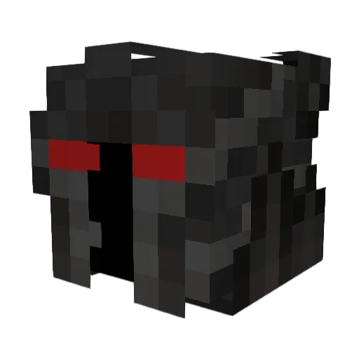 FunTech05 Minecraft avatar head, 3D render