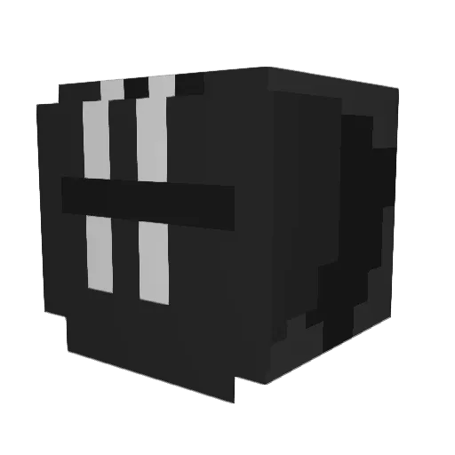 Fun_Timez Minecraft avatar head, 3D render
