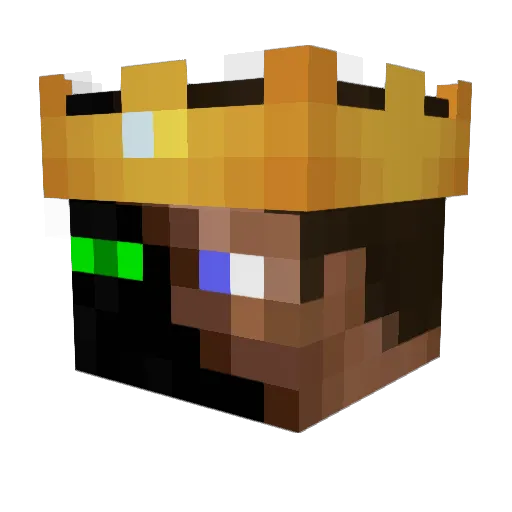 Funboy229 Minecraft avatar head, 3D render