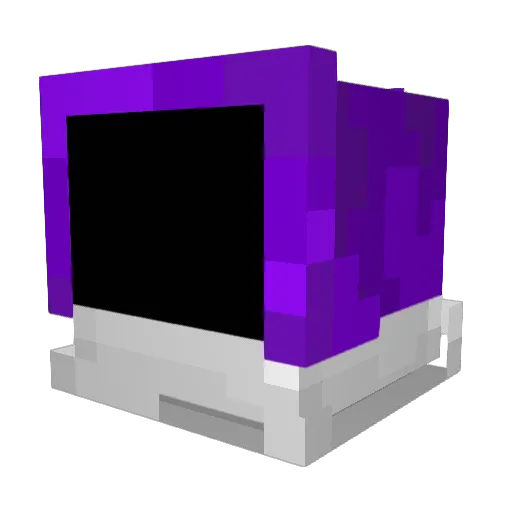 Funilly Minecraft avatar head, 3D render