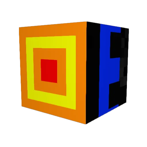 Funk5 Minecraft avatar head, 3D render
