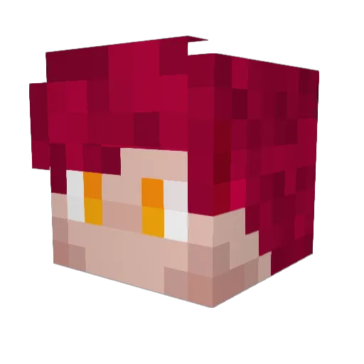 Funk_Ousoul Minecraft avatar head, 3D render