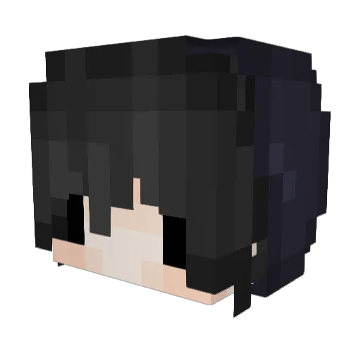 Funkeyy Minecraft avatar head, 3D render