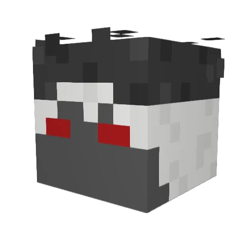 FunkyFester Minecraft avatar head, 3D render