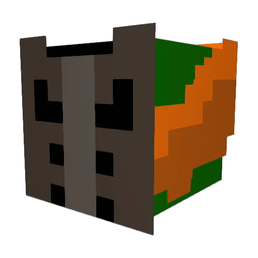 FunkyFriday18468 Minecraft avatar head, 3D render