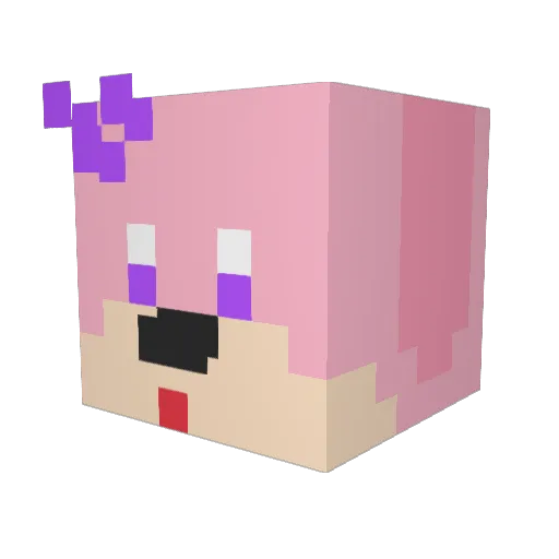 FunkyMonk3y8252 Minecraft avatar head, 3D render