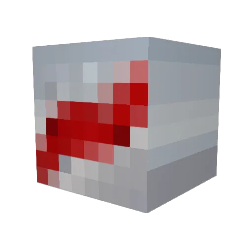 Funkyllama Minecraft avatar head, 3D render