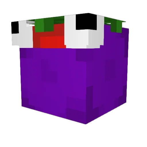 FunnyBone7629 Minecraft avatar head, 3D render