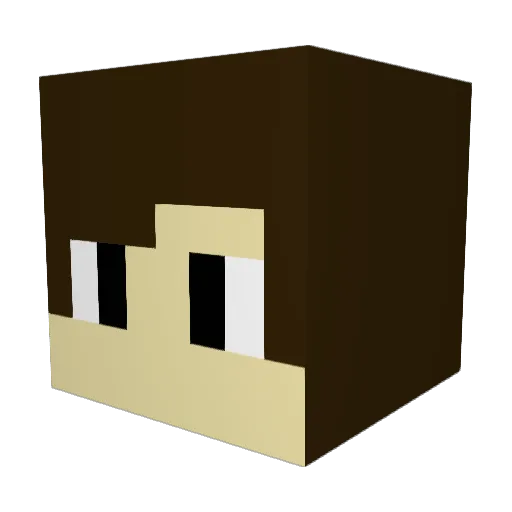 FunnyMonkey5759 Minecraft avatar head, 3D render