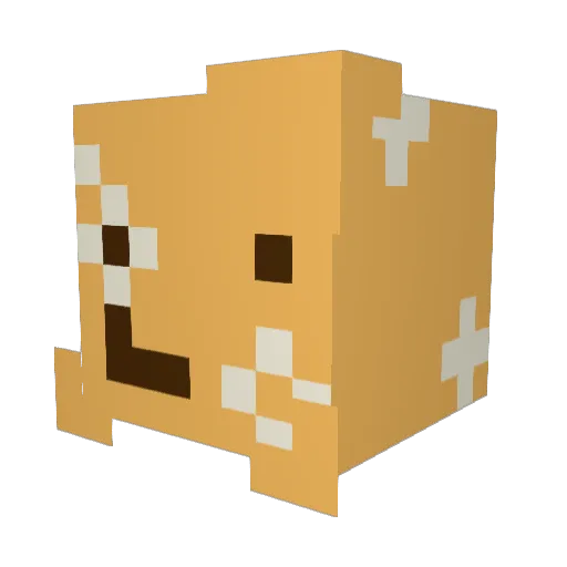 FunnyMonkey713 Minecraft avatar head, 3D render