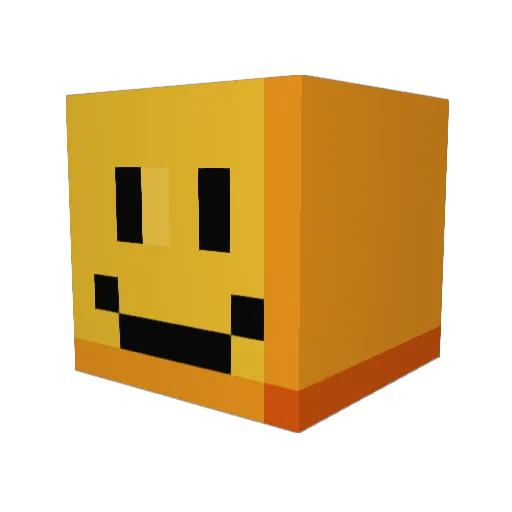 FunnyTheGuy Minecraft avatar head, 3D render
