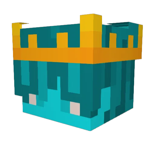 FurettoGuerriero Minecraft avatar head, 3D render