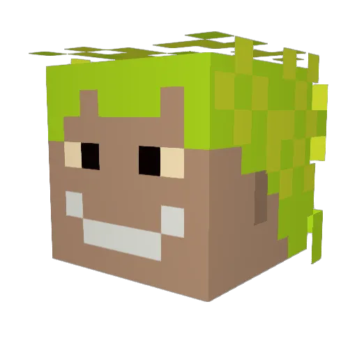 Furfalol59 Minecraft avatar head, 3D render