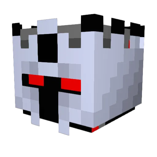 Furi0usP0tat0 Minecraft avatar head, 3D render