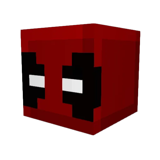 FuriousMike Minecraft avatar head, 3D render