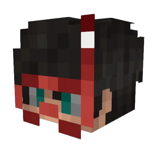 Furkan_68 Minecraft avatar head, 3D render