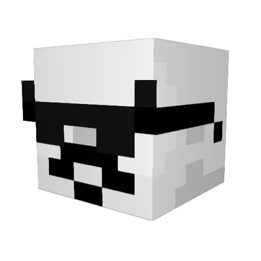 Furkankn Minecraft avatar head, 3D render