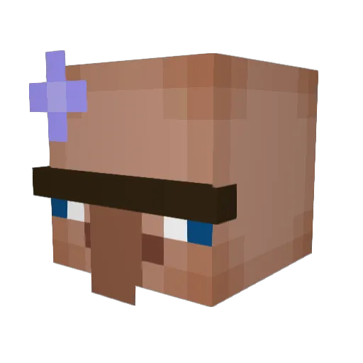 Furryslayer234 Minecraft avatar head, 3D render