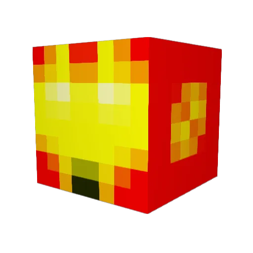 FuryDestroyer9 Minecraft avatar head, 3D render