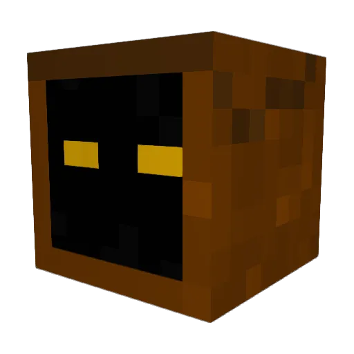 FusGoose Minecraft avatar head, 3D render