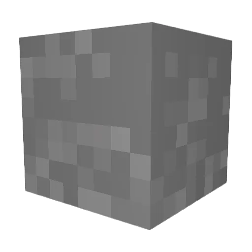FuseQwerty Minecraft avatar head, 3D render