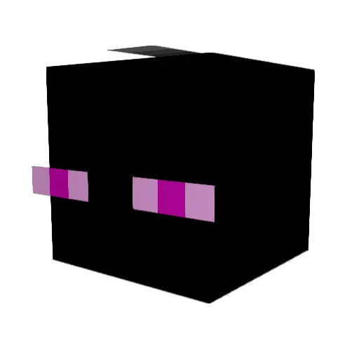 Fusion1547 Minecraft avatar head, 3D render