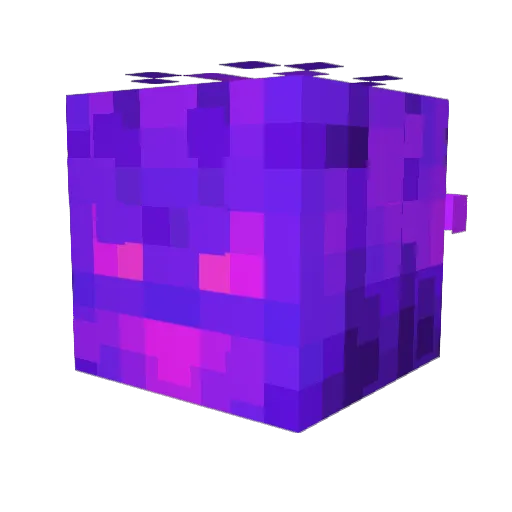 FusionRLTV Minecraft avatar head, 3D render