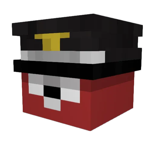 Fussball12 Minecraft avatar head, 3D render