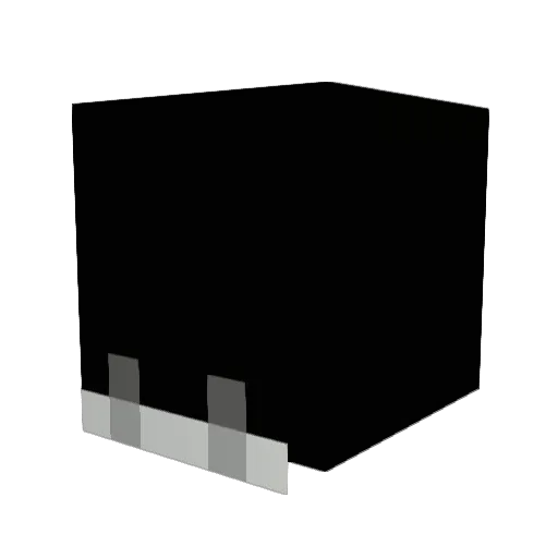 FutKingHD Minecraft avatar head, 3D render