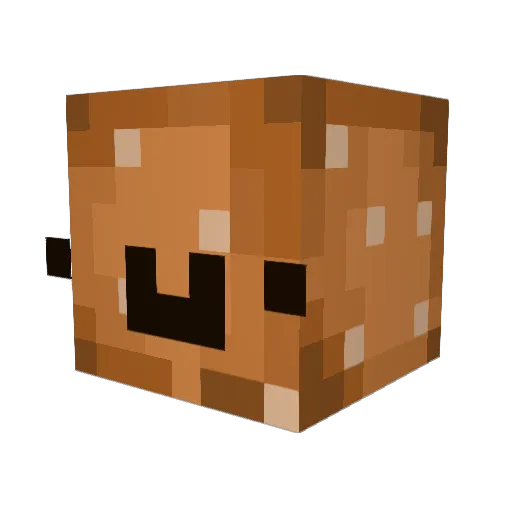 FutilePants54 Minecraft avatar head, 3D render