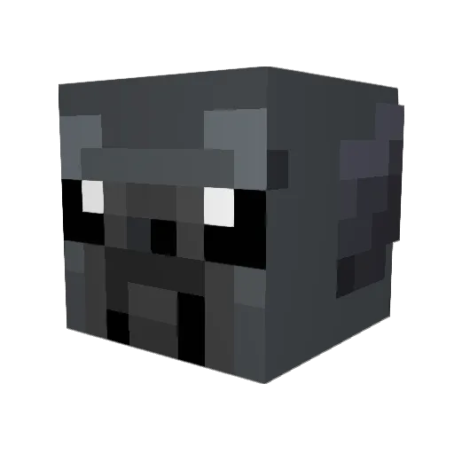 FutteHarboe Minecraft avatar head, 3D render