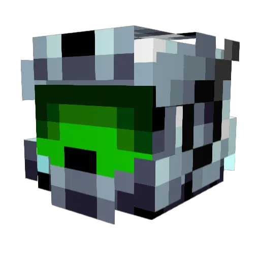 FutureGamerLars Minecraft avatar head, 3D render