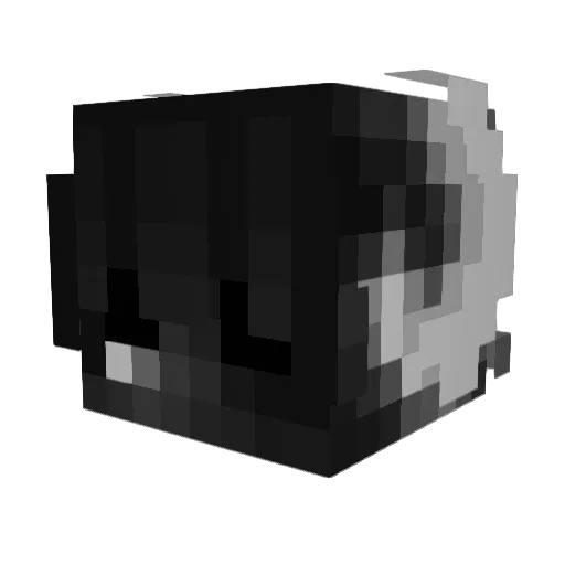 FutureLunar Minecraft avatar head, 3D render