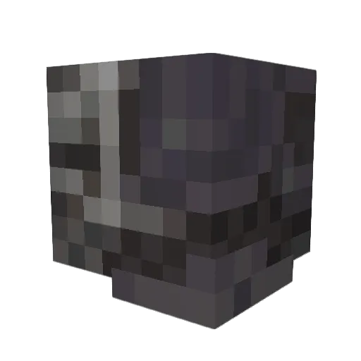Fuzion1211 Minecraft avatar head, 3D render