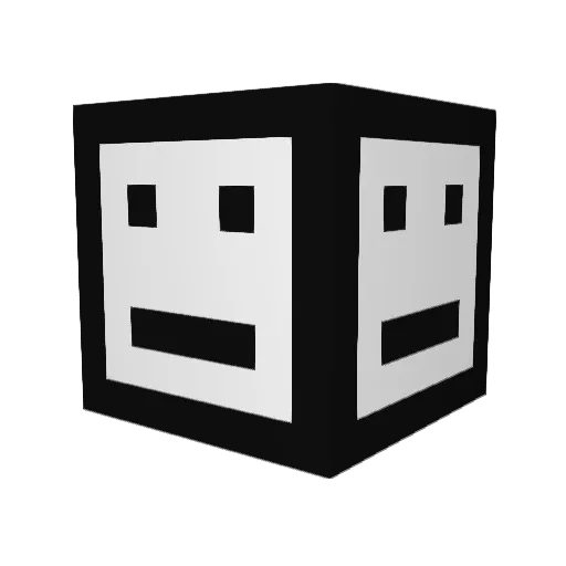 Minecraft-Avatar von Fuzzahmuzz: Kopf als 3D-Render