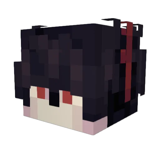 FuzzyTeddyBear Minecraft avatar head, 3D render