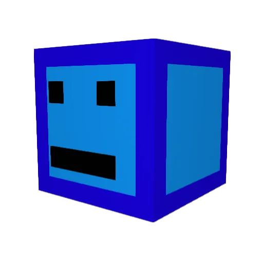 Fxrqzen Minecraft avatar head, 3D render