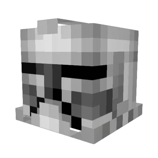 FxshyMat Minecraft avatar head, 3D render
