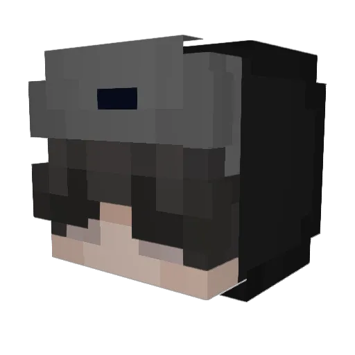 Fyedor Minecraft avatar head, 3D render