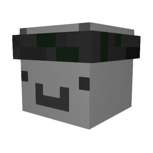 Fynnbedienung Minecraft avatar head, 3D render