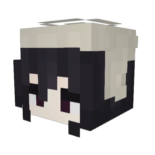 Fyodor_D Minecraft avatar head, 3D render