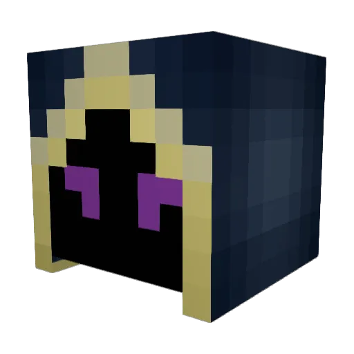 Fyrberg17 Minecraft avatar head, 3D render