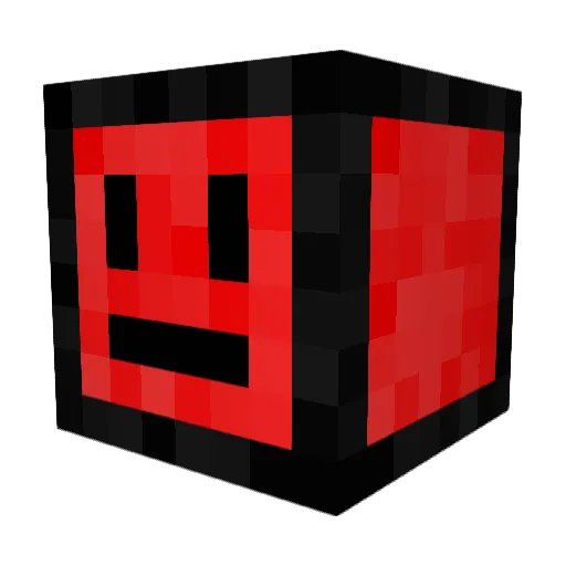 FyreSaga Minecraft avatar head, 3D render