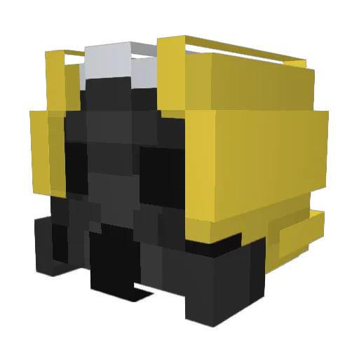FyreSzn Minecraft avatar head, 3D render