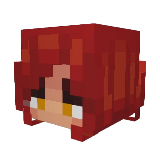 FyreVT Minecraft avatar head, 3D render