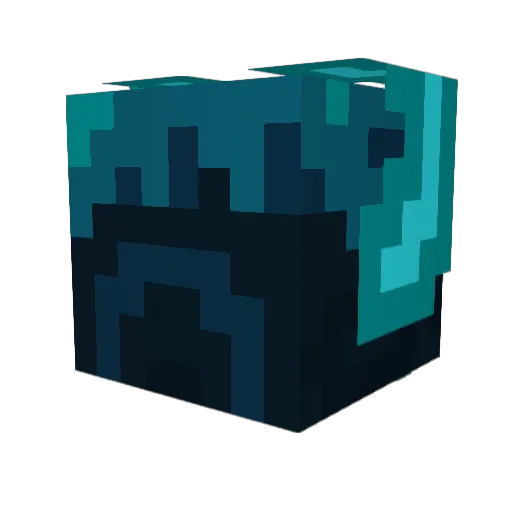 Fyrsa Minecraft avatar head, 3D render