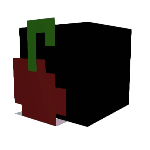 G00SEBUTT Minecraft avatar head, 3D render