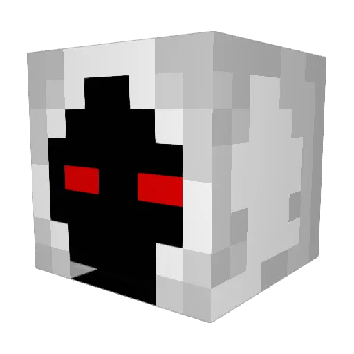 G00dM0nster Minecraft avatar head, 3D render