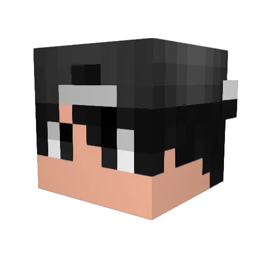 G0DY_Y Minecraft avatar head, 3D render